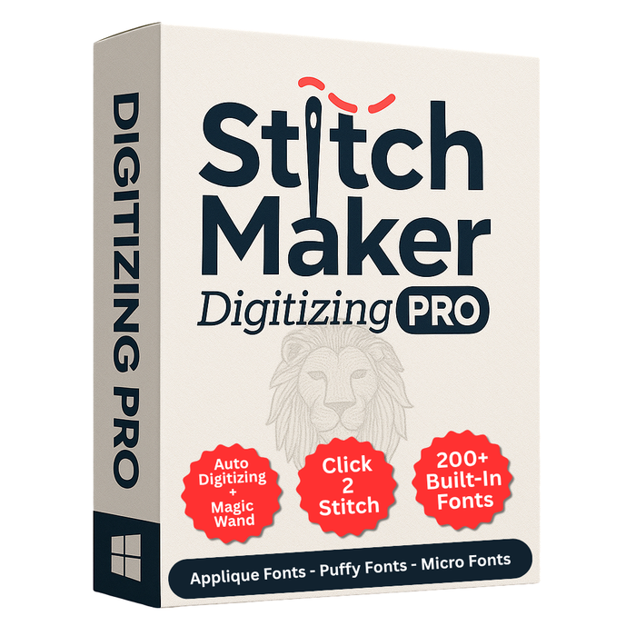 StitchMaker Digitizing PRO