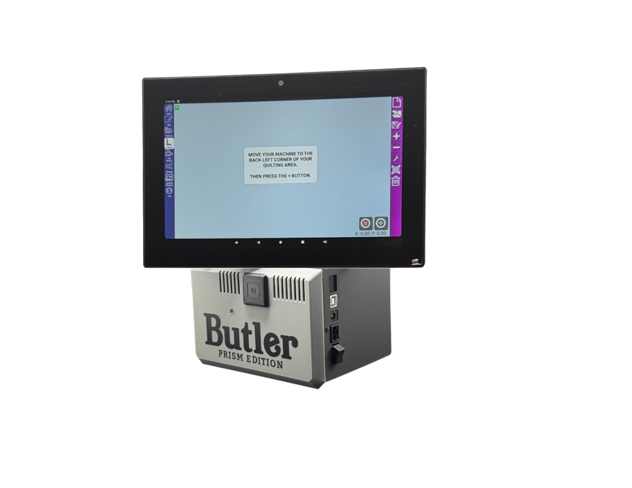 Stitch It Intl. Prism Edition Butler Quilting Robotics with 10" EPC Display
