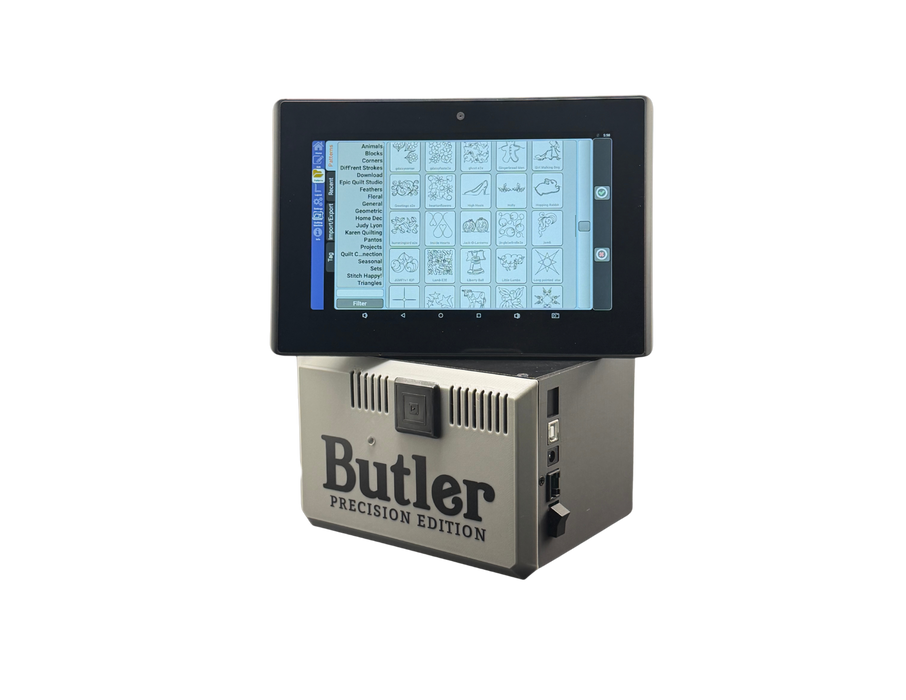 Stitch It Intl. Precision Edition Butler Quilting Robotics with 8" EPC Display