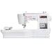 SINGER SE9180 sewing and embroidery machine with extended embroidery arm and large color touchscreen, front profile view