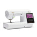 Baby Lock Vesta sewing and embroidery machine angled front view with touchscreen interface
