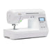 Side angle view of the Baby Lock Presto II BLMPR2 sewing and quilting machine