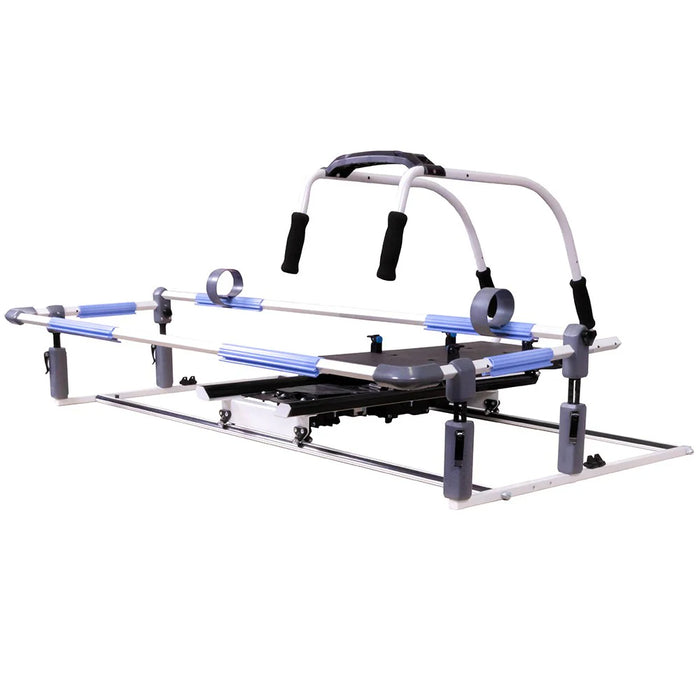 Grace Company Cutie Breeze tabletop quilting frame with adjustable handles and rolling carriage system