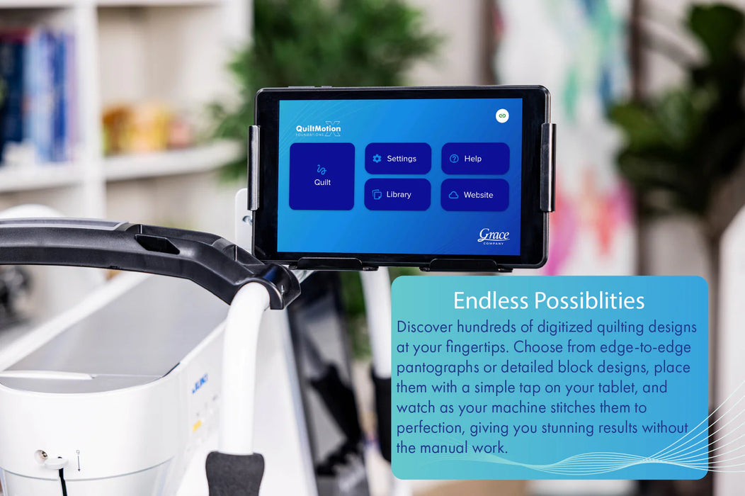 Grace Company QuiltMotion X Foundations for Domestic Machines