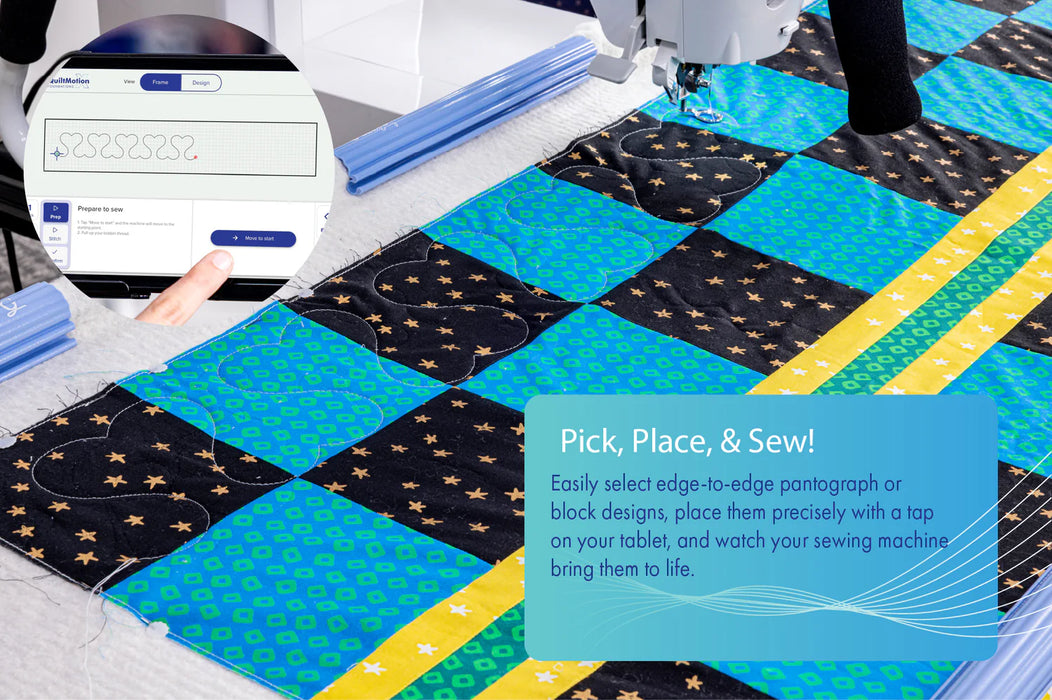 Grace Company QuiltMotion X Foundations for Domestic Machines