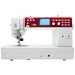 Janome MC6650 Memory Craft computerized quilting and sewing machine front view with LCD screen and control panel