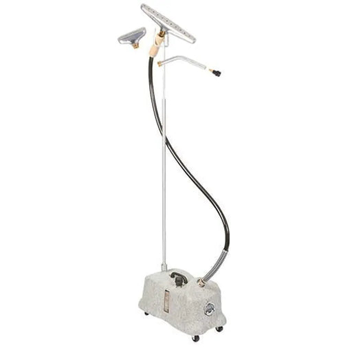 Jiffy 1401 Pro-Line J-4000I I-Head commercial garment steamer with 5.5 foot hose on stand