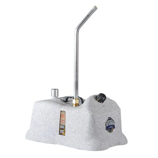 Jiffy 2350 J-4000SBR Pro-Line SteamBreaker footwear steamer with curved aluminum steam pipe, designed for breaking in leather boots and shoes.