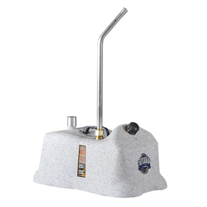 Jiffy 2350 J-4000SBR Pro-Line SteamBreaker footwear steamer with curved aluminum steam pipe, designed for breaking in leather boots and shoes.