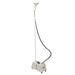 Jiffy 25505 J-4000XDM X-Series bed bug and dust mite steamer full product view with hose and steam nozzle