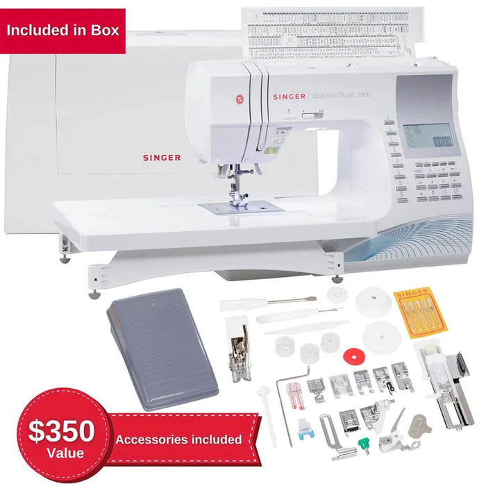 SINGER Quantum Stylist 9960 Sewing Machine