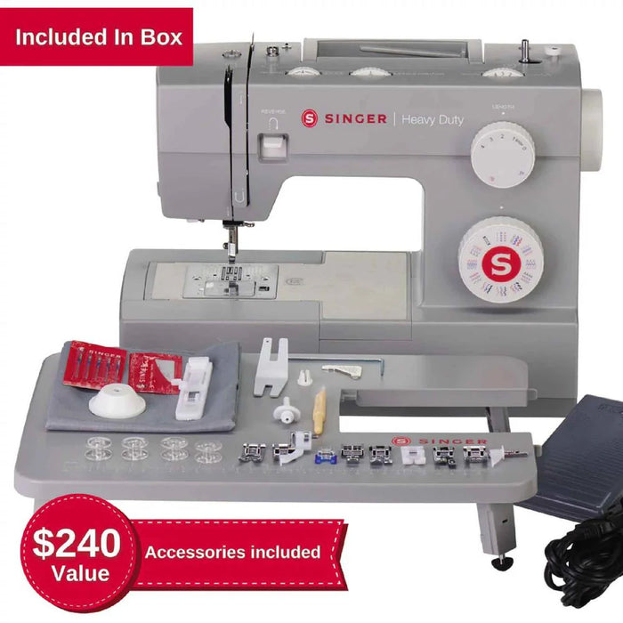 SINGER Heavy Duty 6380 Sewing Machine with Extension Table