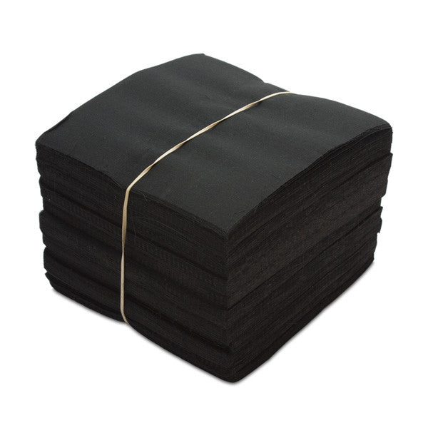 POLY ACTION *BLACK* 6" X 6" (500 SHEETS) BACKING [666S888106, 7-B-4-1]