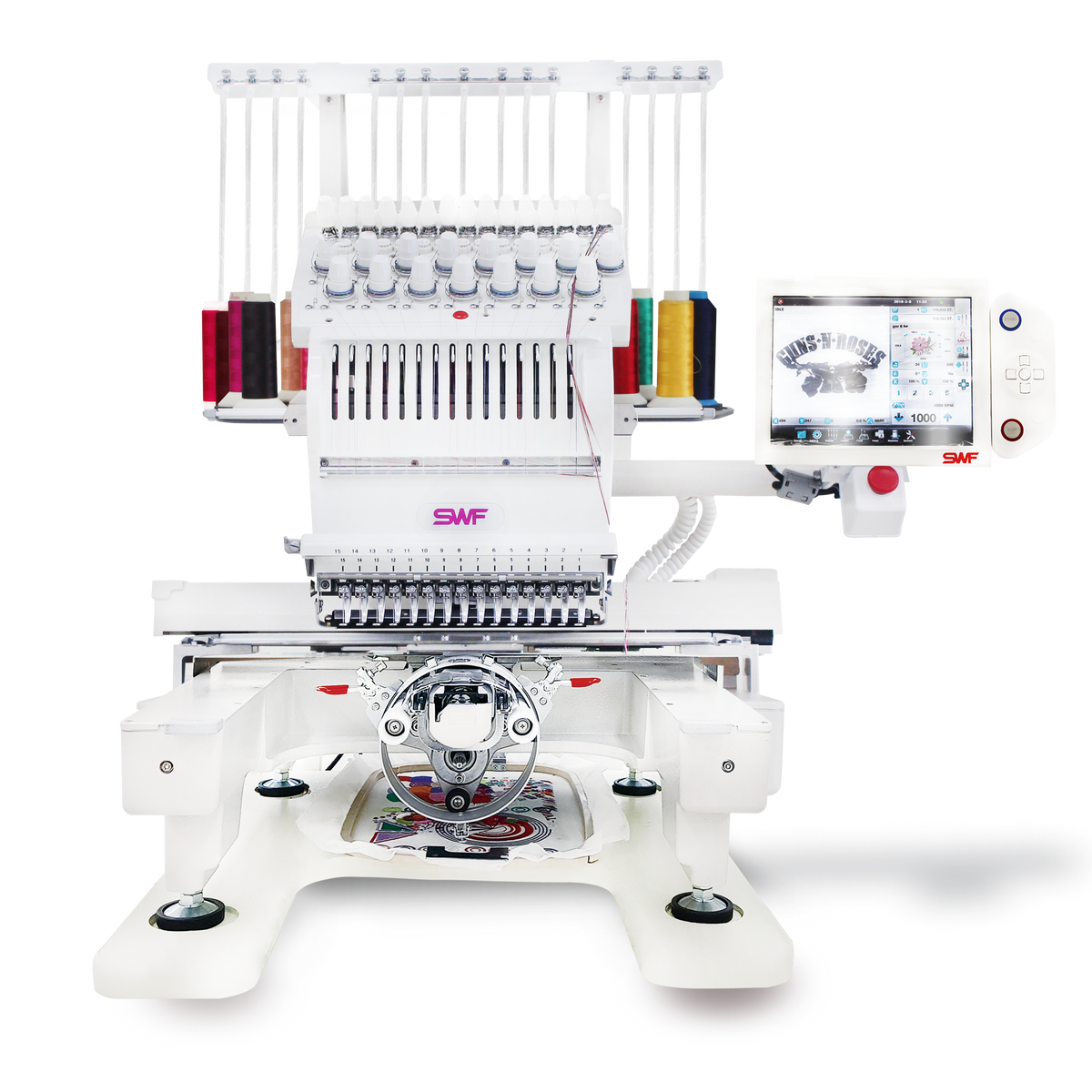 SWF MAS 12-needle Embroidery Machine