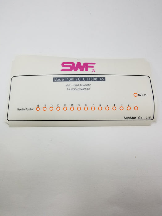 SWF - MEMBRANCE SWITCH  [GP-008159-00, 5-3-2]