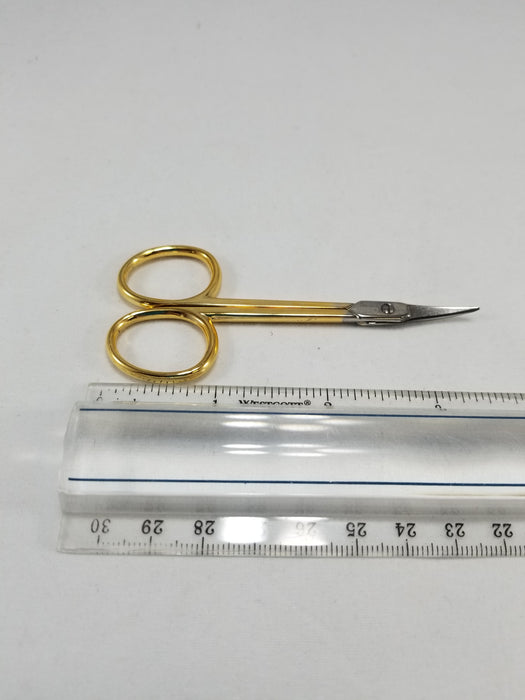Gold-Handled Embroidery Scissors
