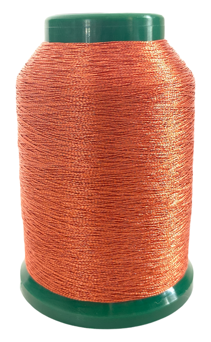 KingStar Metallic Embroidery Thread - Orange (MA24)