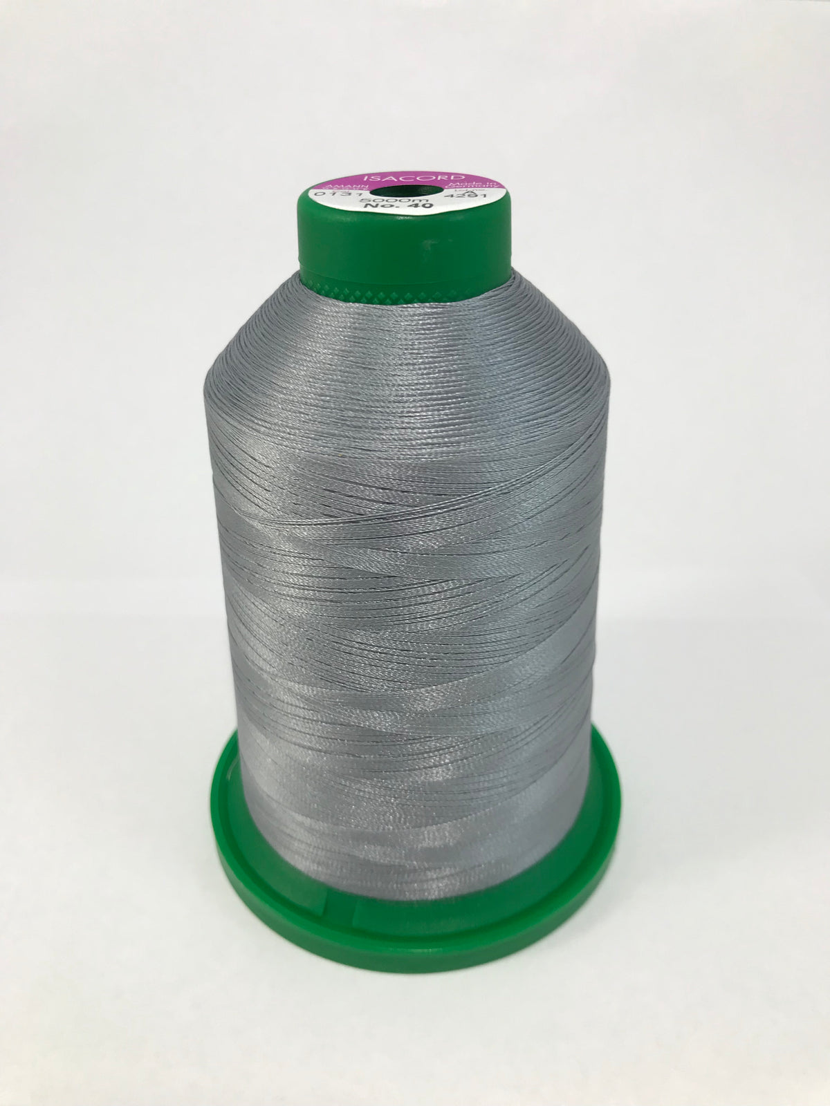 Isacord #40 Polyester Embroidery Thread, #0131, Smoke, 5000m