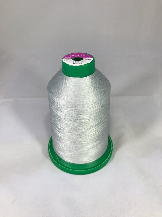 3971 - SILVER - ISACORD EMBROIDERY THREAD 40 WT
