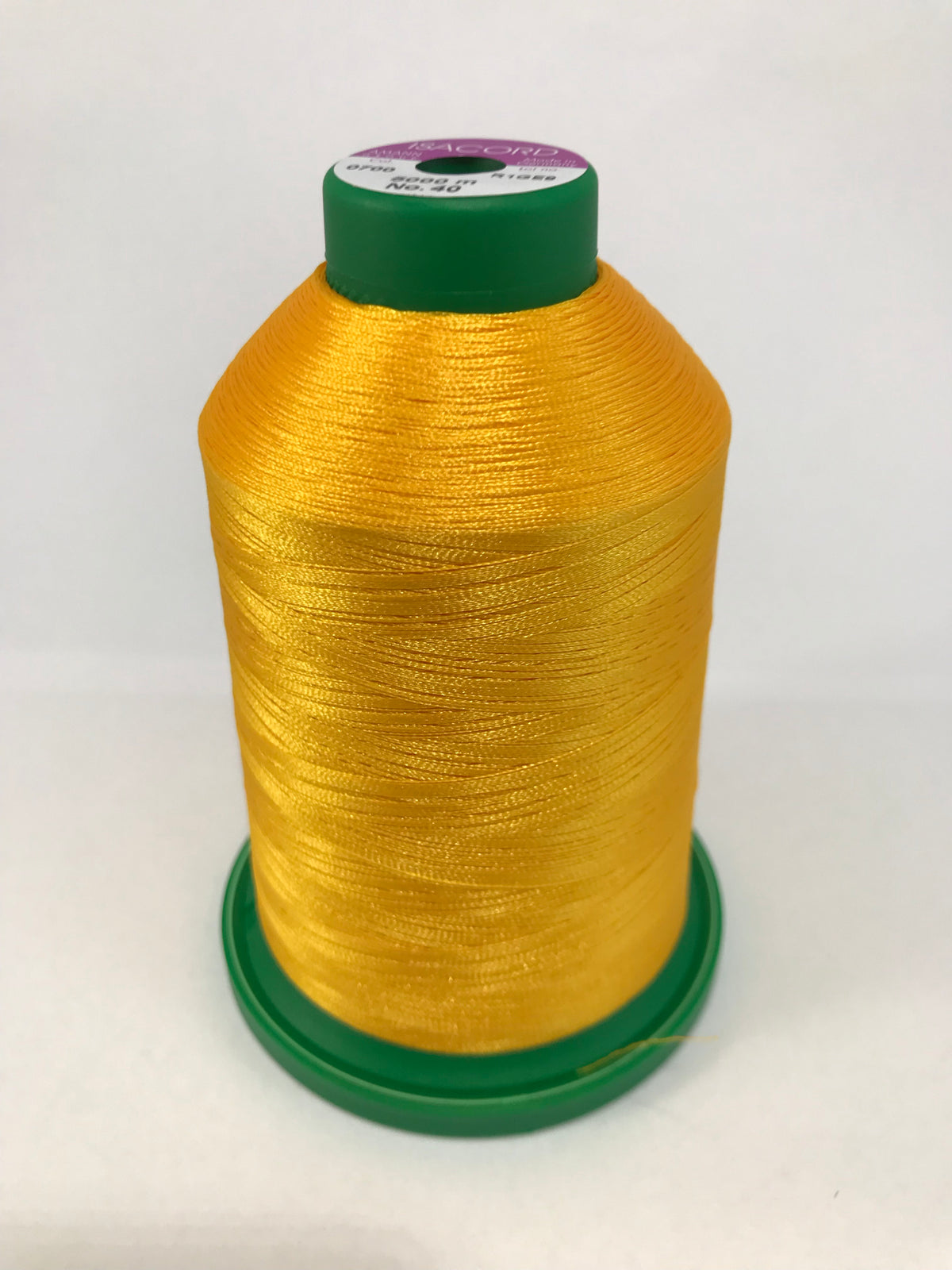 Isacord #40 Polyester Embroidery Thread, #0672, Baguette, 5000m