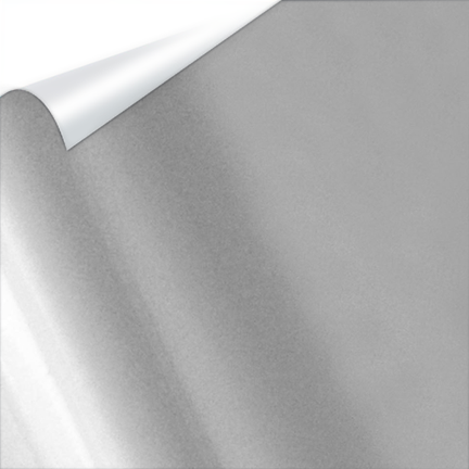 Medium Satin Matte Silver Laminating Toner Foil #SIL-02 (Price per Roll)