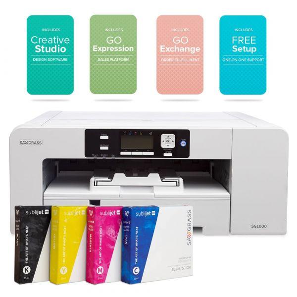 Sawgrass SG1000 Sublimation Printer SubliJet-UHD Package